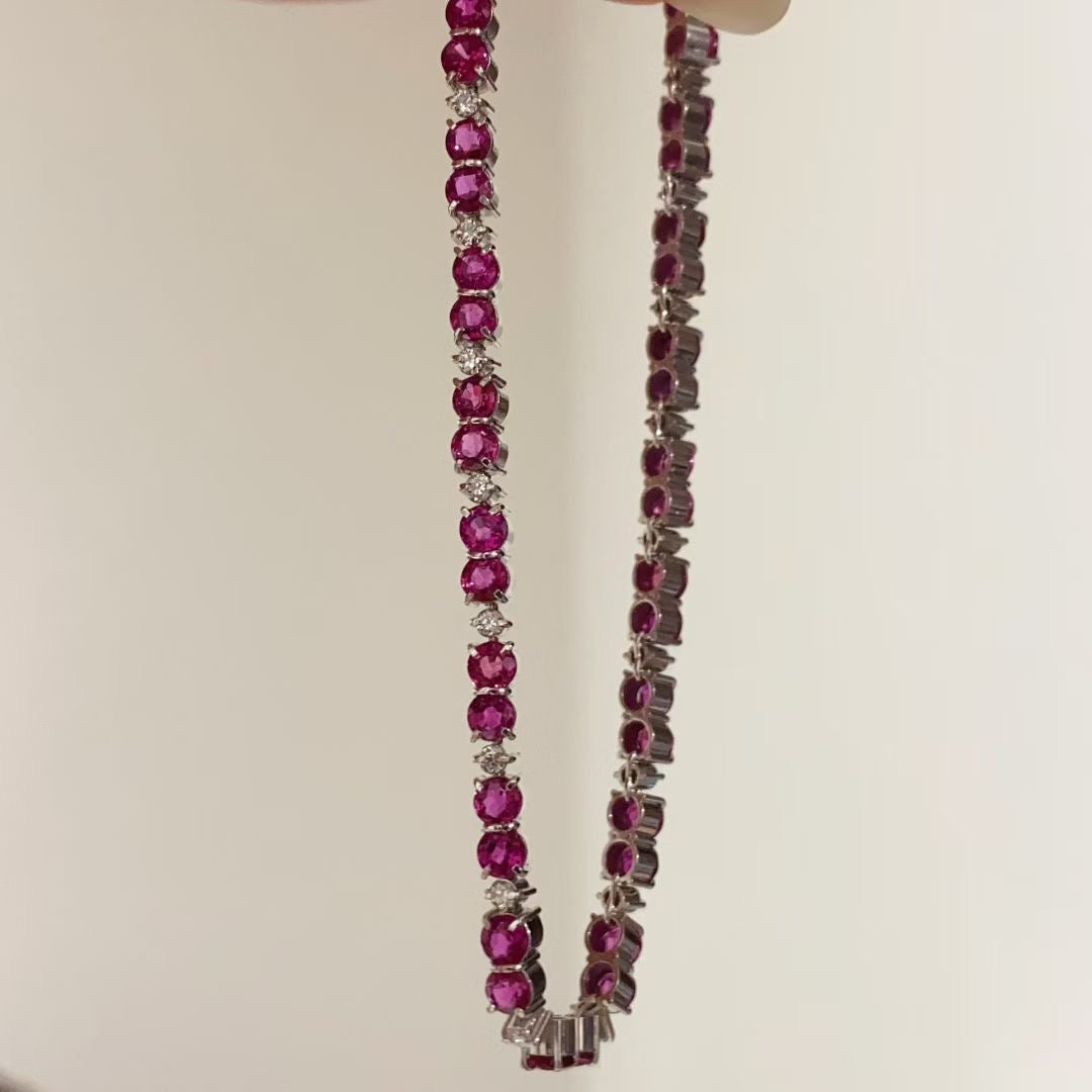 Ruby bracelet