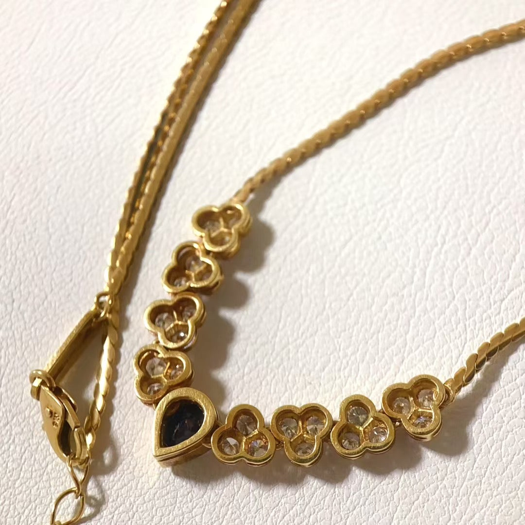 Sapphire necklace