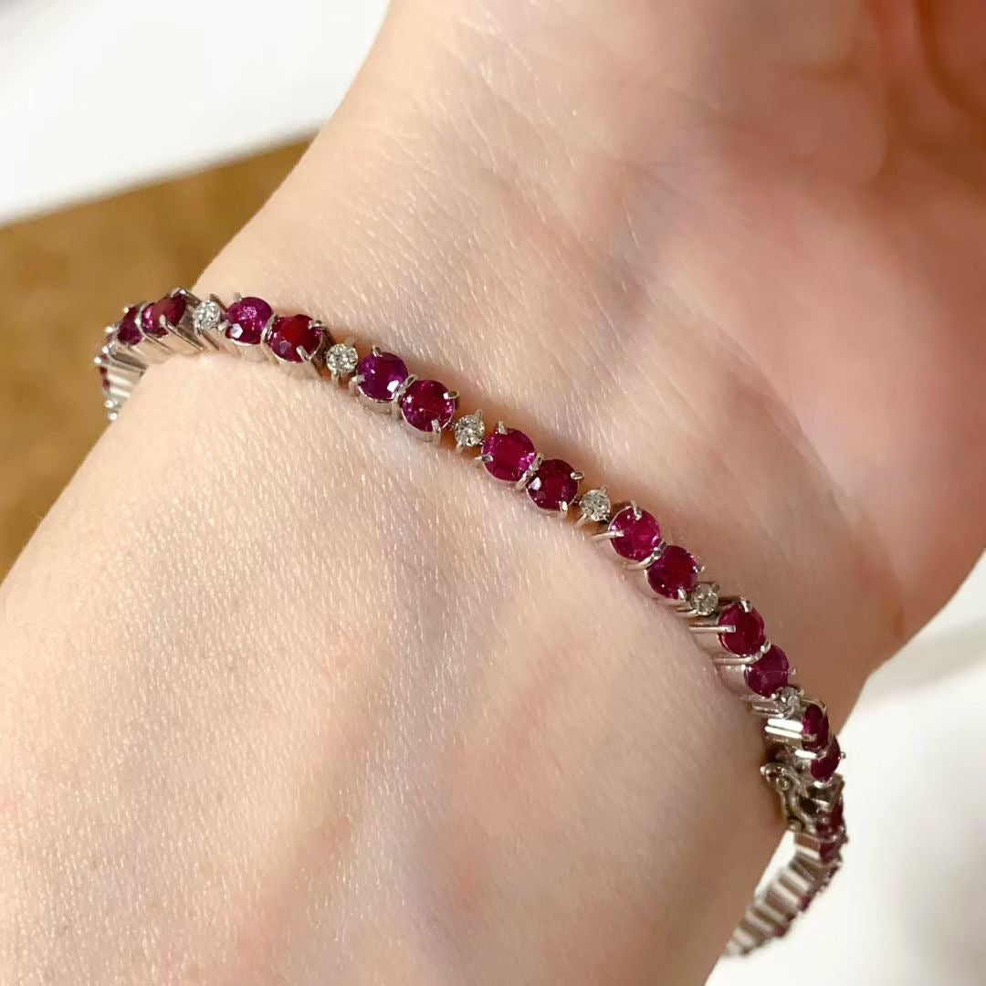 Ruby bracelet