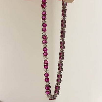 Ruby bracelet