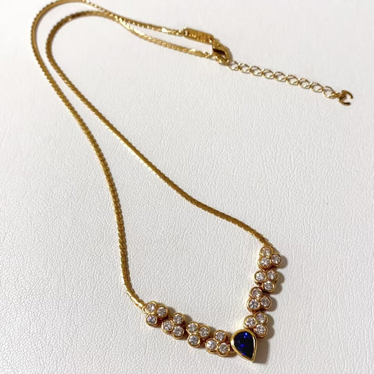 Sapphire necklace