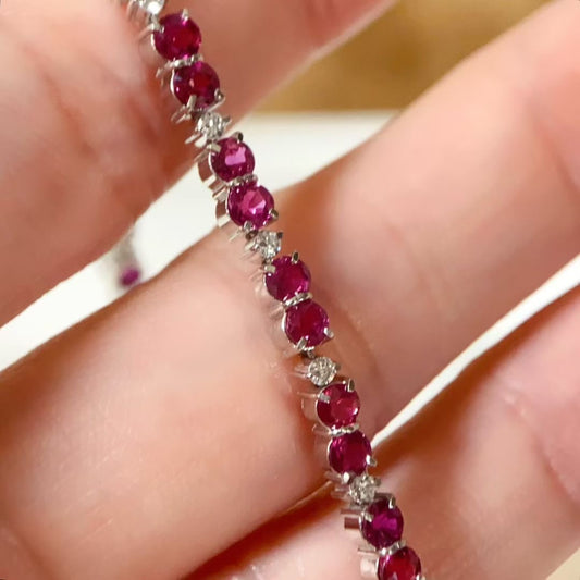 Ruby bracelet